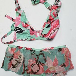 Bikini Girls Size XL Floral NWOT
